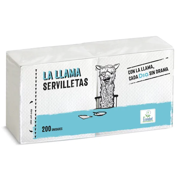 Servilletas Dia La Llama 200 unidades 3