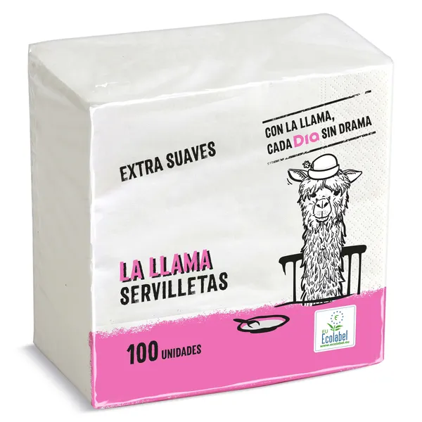 Servilletas suaves Dia La Llama 100 unidades 3