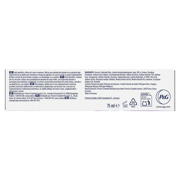 Pasta de dientes Oral-B 75 ml 5
