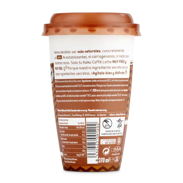 Café cappuccino Kaiku vaso 370 ml 2
