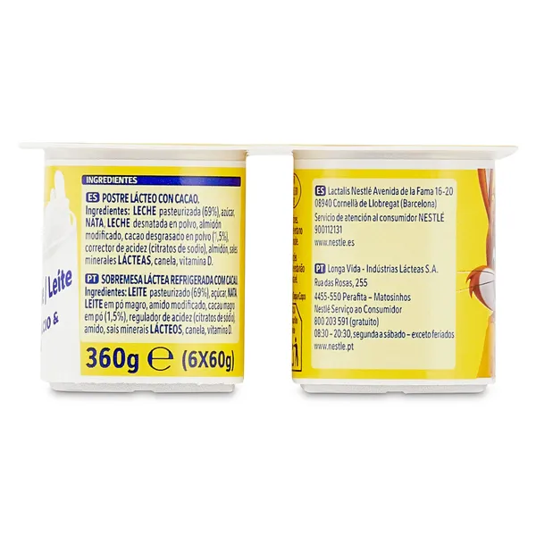 Petit de chocolate Nesquik pack 6 x 60 g 5