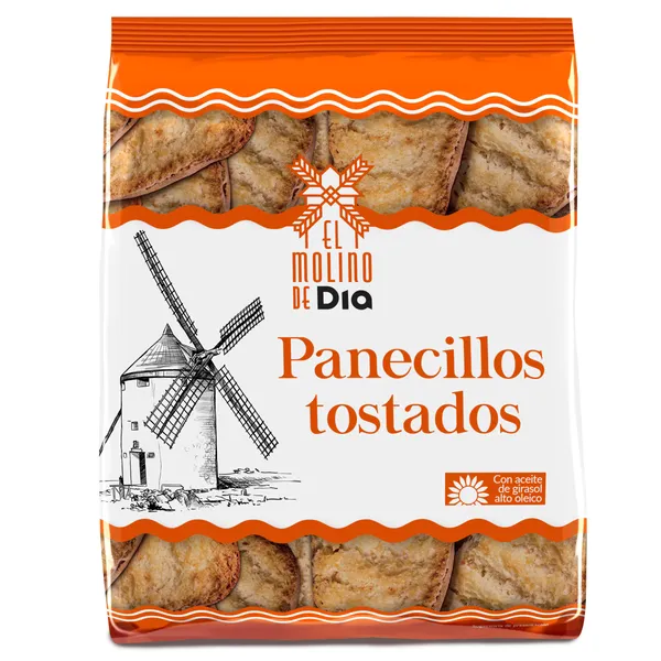 Panecillos tostados El Molino de Dia 225 g 2