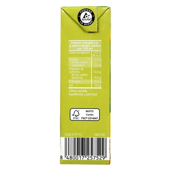 Zumo de piña y uva 100% Saborfera de Dia brik 3 x 200 ml 3