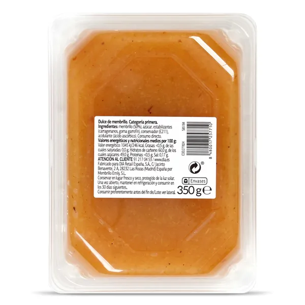 Dulce de membrillo Dia Fruticampo 350 g 4