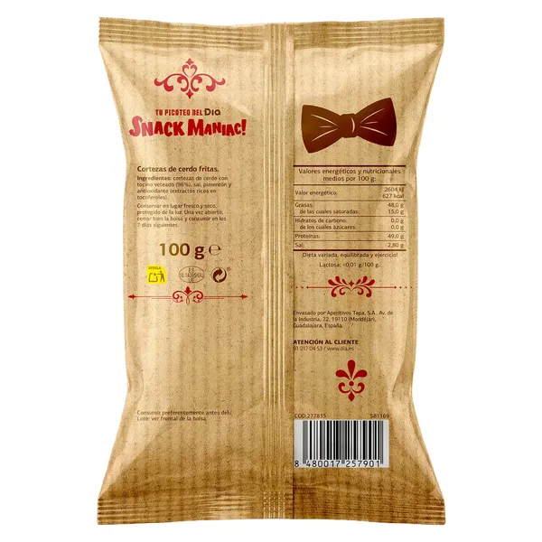 Torreznos Dia Snack Maniac 100 g 3