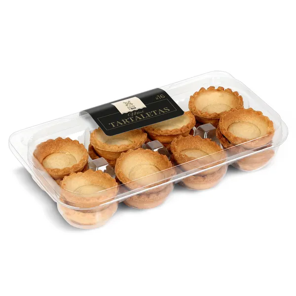 Mini tartaletas El molino de Dia bandeja 120 g