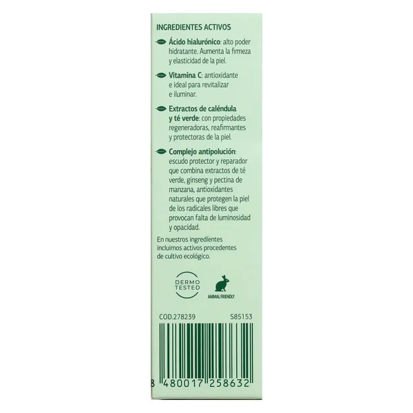 Sérum facial natural antipolución & detox ecocert Imaqe de Dia bote 30 ml 5