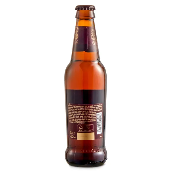 Cerveza extra San Miguel Selecta botella 33 cl 2