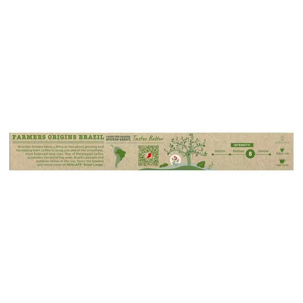 Cápsulas de café Brazil Farmers Origin 10 unidades 4