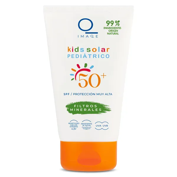 Crema solar infantil filtros minerales spf 50 Imaqe de Dia tubo 150 ml
