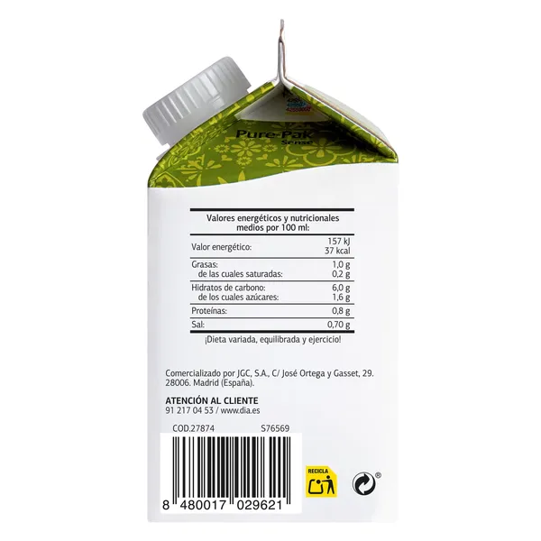 Crema de calabacín Dia Al Punto 500 ml 4