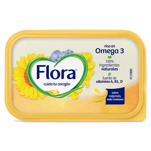 Margarina rica en omega 3 Flora 400 g 3