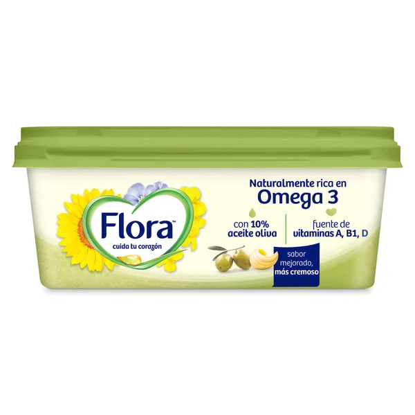 Margarina al toque de aceite de oliva Flora 225 g 3
