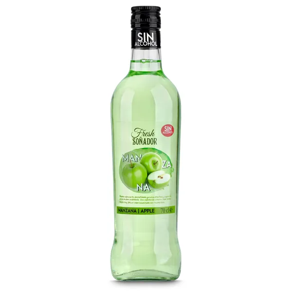 Licor de manzana sin alcohol Soñador 70 cl 2