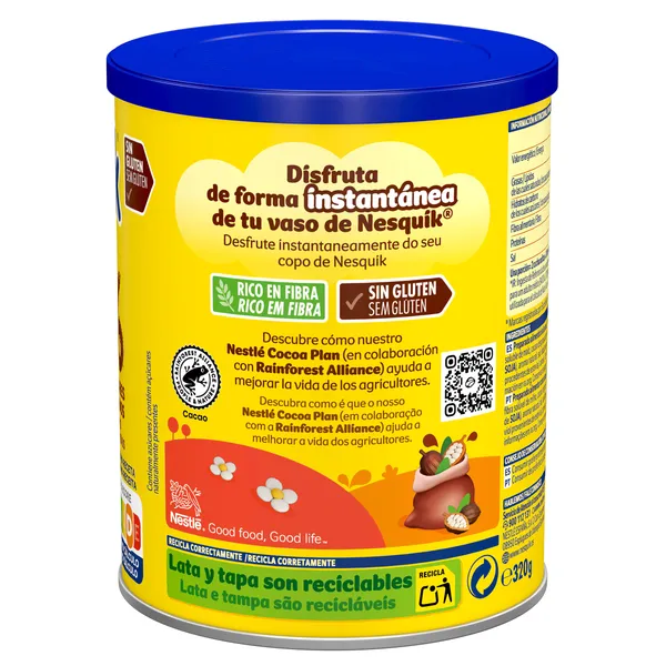 Nesquik 0% azúcares añadidos 320 g 4