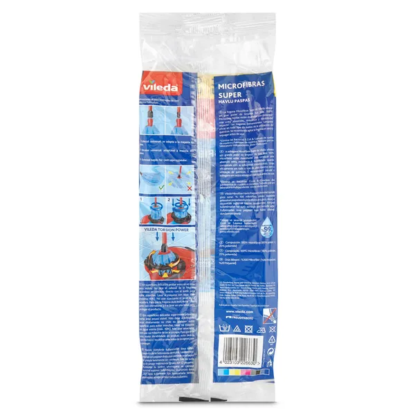 Fregona microfibras super Vileda bolsa 1 unidad 2