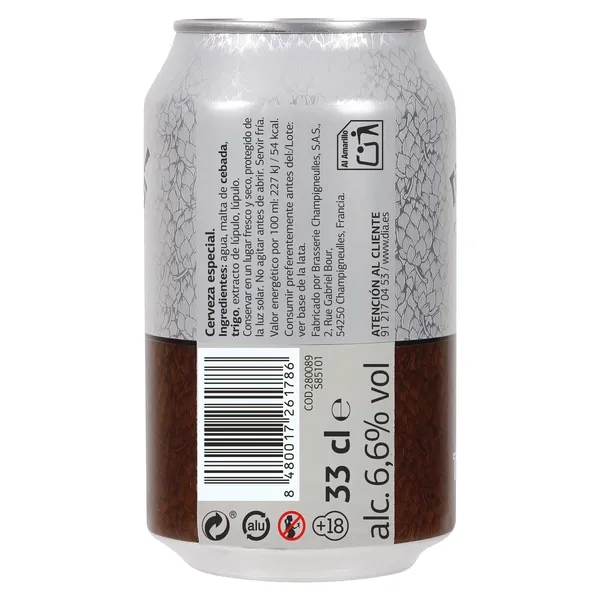 Cerveza tostada Dia Ramblers 33 cl 3