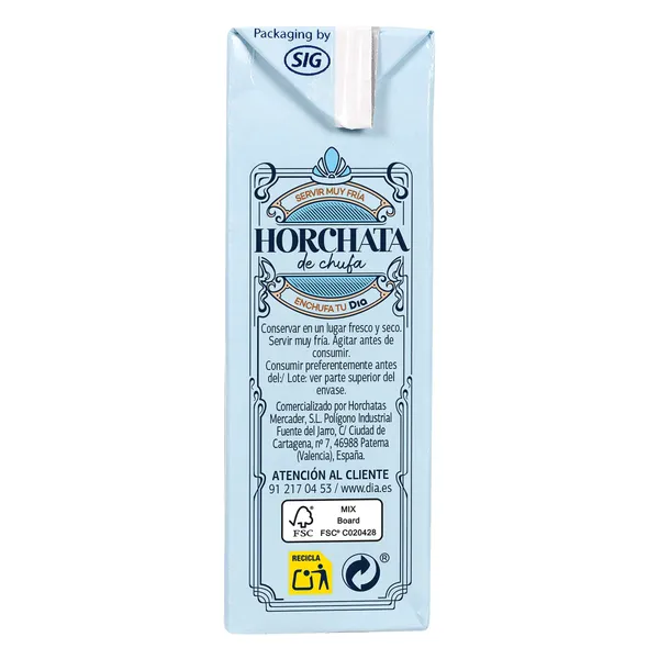 Horchata Dia brik 3 x 200 ml 4