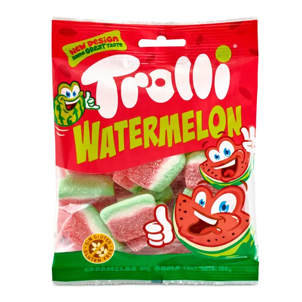 Golosinas sandía Trolli 100 g 2