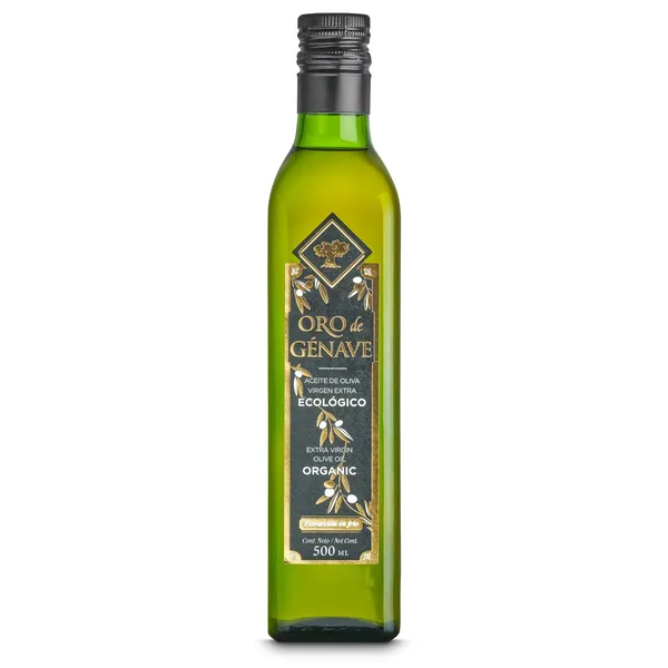 Aceite de oliva virgen extra ecológico Oro de Génave 500 ml 2