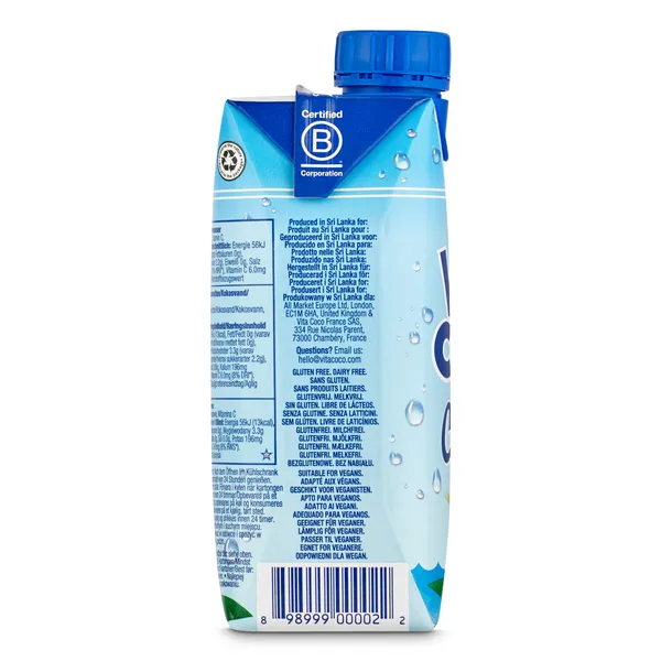 Agua de coco Vita coco brik 330 ml 3