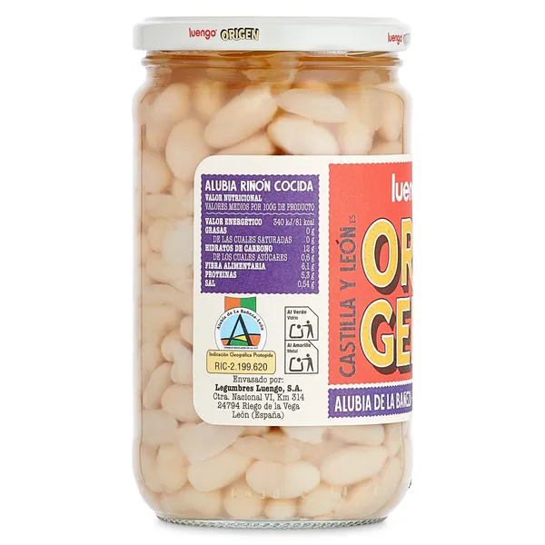 Alubias de la bañeza cocidas Luengo 400 g 3