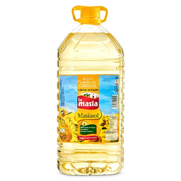 Aceite de girasol La masía 5 L 2