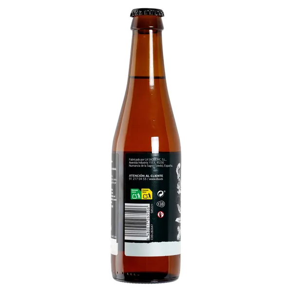 Cerveza artesana Ramblers de Dia botella 33 cl 2