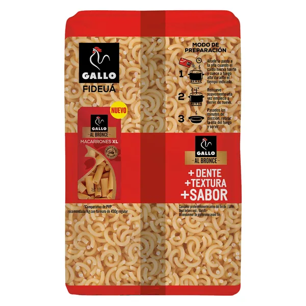 Fideuá Gallo bolsa 450 g 2
