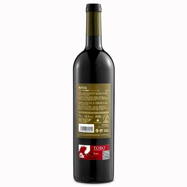 Vino tinto D.O. Toro Matsu 75 cl 3