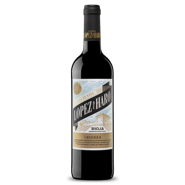 Vino tinto crianza D.O. Rioja López de Haro botella 75 cl