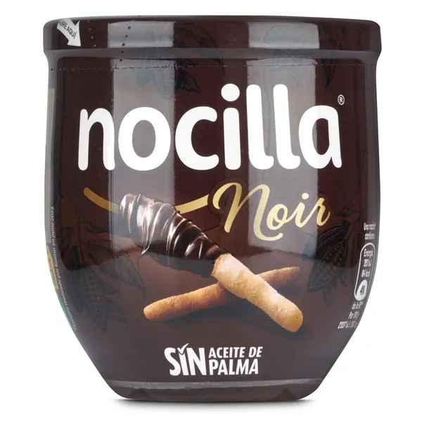 Crema de cacao noir Nocilla 180 g 2