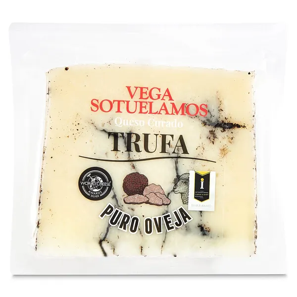 Queso de oveja curado trufado Vega Sotuélamos 170 g 2