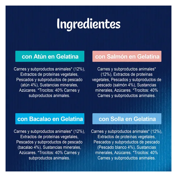 Alimento para gatos fantastic sabor festín del mar Felix 4 x 85 g 4