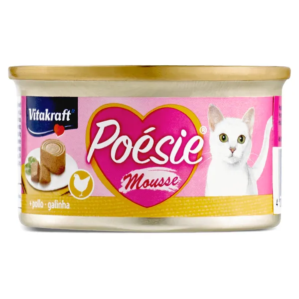 Mousse para gatos con pollo Vitakraft 85 g 2