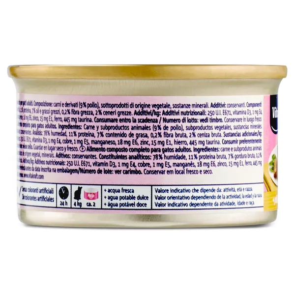 Mousse para gatos con pollo Vitakraft 85 g 4