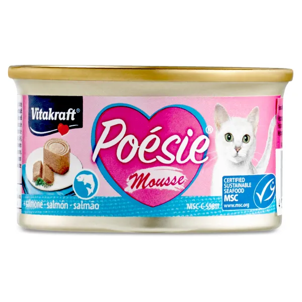 Mousse para gatos de salmón Vitakraft 85 g 2