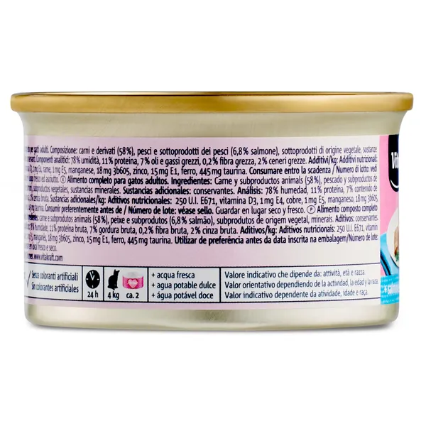 Mousse para gatos de salmón Vitakraft 85 g 5