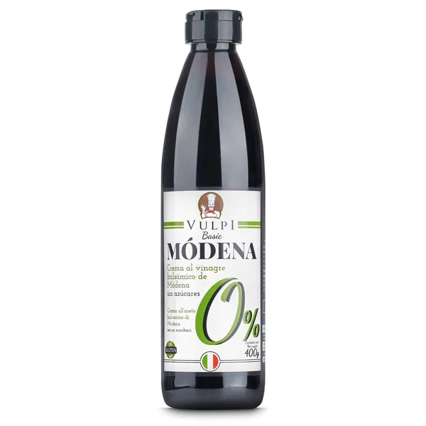 Crema vinagre de módena sin azúcares añadidos Vulpi 400 ml 2