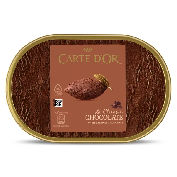 Helado de chocolate Carte D'Or tarrina 500 g 2