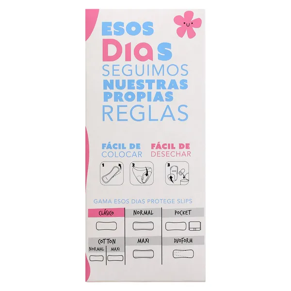 Protegeslips clásico Esos Dias caja 40 unidades 3