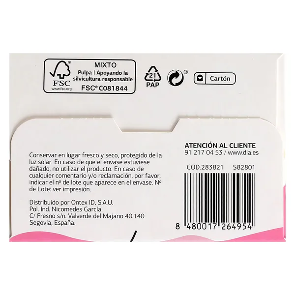 Protegeslips clásico Esos Dias caja 40 unidades 4