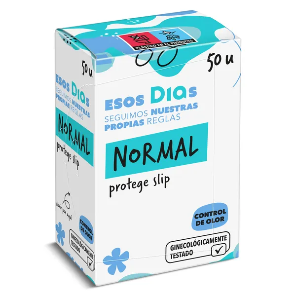 Protegeslips normal Esos Dias caja 50 unidades