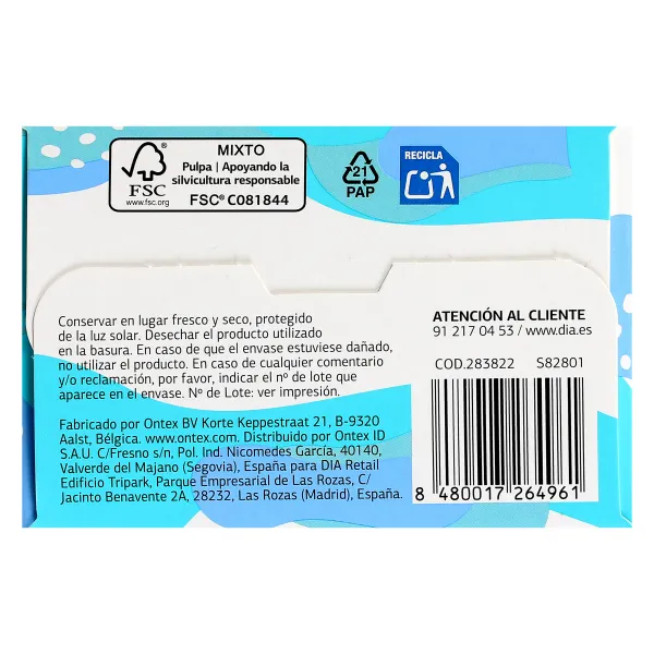Protegeslips normal Esos Dias caja 50 unidades 4