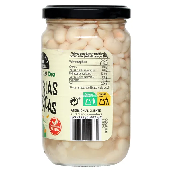 Alubias blancas Dia Vegecampo 210 g 2