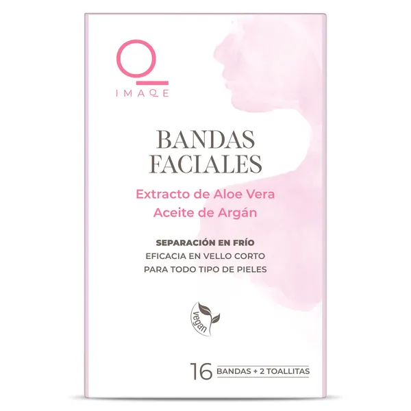Banda depilatoria facial aloe vera Imaqe de Dia caja 16 unidades 2