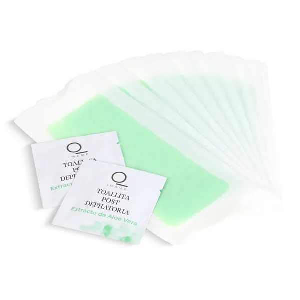 Bandas de cera depilatoria corporal aloe vera Imaqe de Dia caja 20 unidades 3