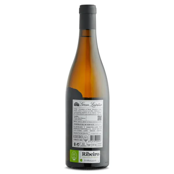 Vino blanco treixadura D.O. Ribeiro Gran leiriña botella 75 cl 2
