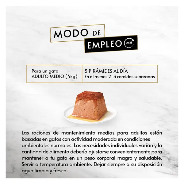 Mousse para gatos con pollo Gourmet 4 x 57 g 5