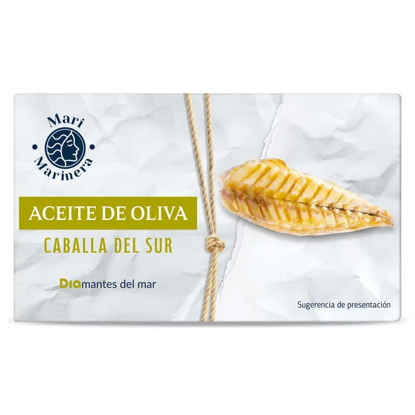 Filetes de caballa del sur en aceite de oliva Dia Mari Marinera 85 g 2